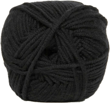 Hjertegarn Extrafine Merino 150 Garn - fv 500 Sort