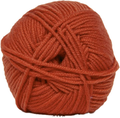 Hjertegarn Extrafine Merino 150 Garn - fv 9110 Orange