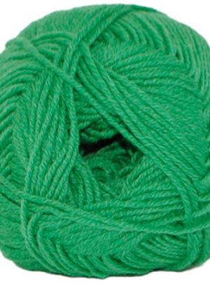 Hjertegarn Lana Cotton 212 - Bomuldsgarn - Merino Garn - 0145 Mørk Lime