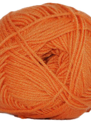 Hjertegarn Lana Cotton 212 - Bomuldsgarn - Merino Garn - 1346 Orange