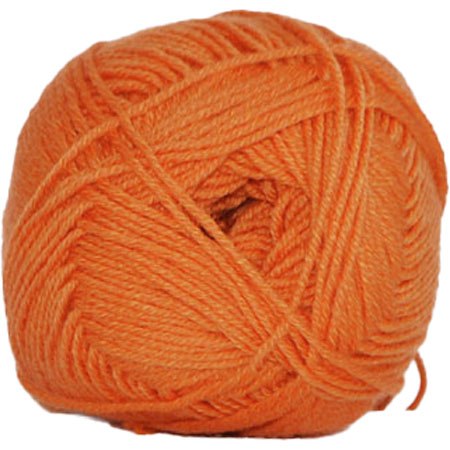 Hjertegarn Lana Cotton 212 - Bomuldsgarn - Merino Garn - 1346 Orange Hjertegarn Lana Cotton 212 - Bomuldsgarn - Merino Garn - 1346 Orange