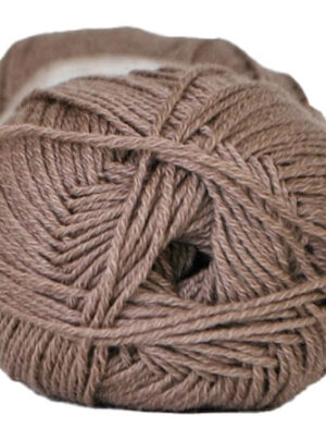 Hjertegarn Lana Cotton 212 - Bomuldsgarn - Merino Garn - 2133 Brun