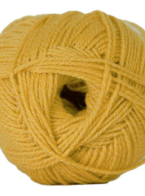 Hjertegarn Lana Cotton 212 - Bomuldsgarn - Merino Garn - 2676 Gul