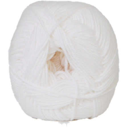 Hjertegarn Lana Cotton 212 - Bomuldsgarn - Merino Garn - fv 1090 Hvid Hjertegarn Lana Cotton 212 - Bomuldsgarn - Merino Garn - fv 1090 Hvid