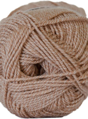 Hjertegarn Lana Cotton 212 - Bomuldsgarn - Merino Garn - fv 1309 Mørk Beige