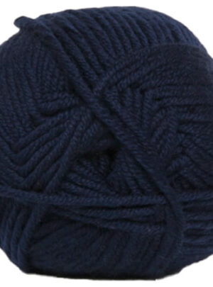 Hjertegarn Lana Cotton 212 - Bomuldsgarn - Merino Garn - fv 1660 Mørk Blå