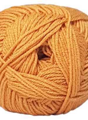 Hjertegarn Lana Cotton 212 - Bomuldsgarn - Merino Garn - fv 3810 Karrygul