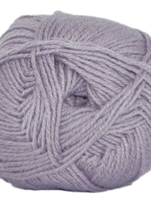 Hjertegarn Lana Cotton 212 - Bomuldsgarn - Merino Garn - fv 3906 Lys Lavendel