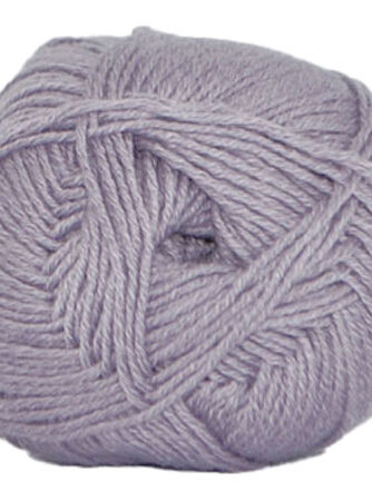 Hjertegarn Lana Cotton 212 - Bomuldsgarn - Merino Garn - fv 3906 Lys Lavendel