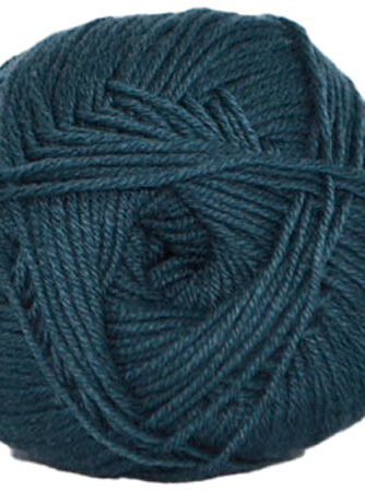 Hjertegarn Lana Cotton 212 - Bomuldsgarn - Merino Garn - fv 4220 Mørk Petrol
