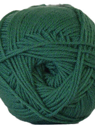 Hjertegarn Lana Cotton 212 - Bomuldsgarn - Merino Garn - fv 5511 Flaske Grøn
