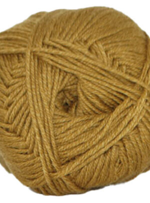 Hjertegarn Lana Cotton 212 - Bomuldsgarn - Merino Garn - fv 836 Senneps Gul