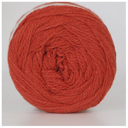 Hjertegarn Organic 350 Garn Farve 4098 Mørk Orange Hjertegarn Organic 350 Garn Farve 4098 Mørk Orange