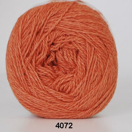 Hjertegarn Organic 350 - fv 4072 Orange Hjertegarn Organic 350 - fv 4072 Orange