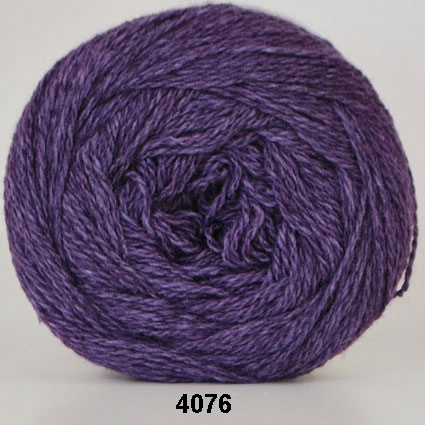 Hjertegarn Organic 350 - fv 4076 Mørk lilla Hjertegarn Organic 350 - fv 4076 Mørk lilla