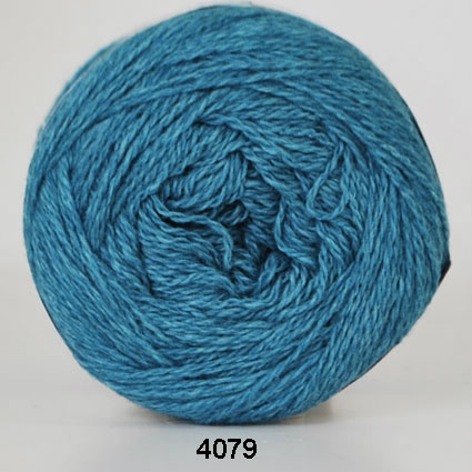Hjertegarn Organic 350 - fv 4079 Turkis Hjertegarn Organic 350 - fv 4079 Turkis