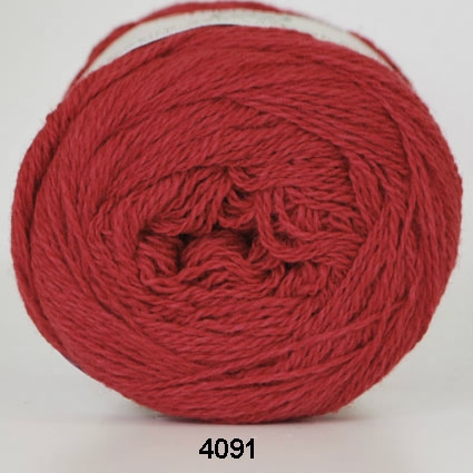 Hjertegarn Organic 350 - fv 4091 Rød Hjertegarn Organic 350 - fv 4091 Rød