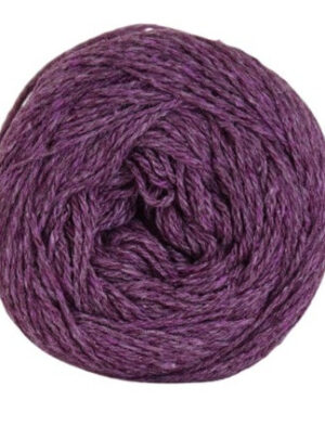 Hjertegarn Organic Trio Garn 5028 Mørk Lilla