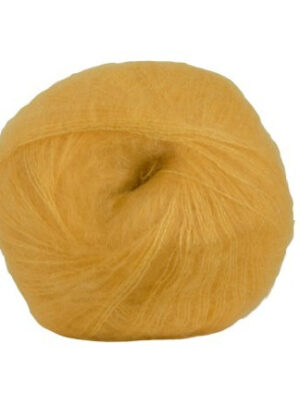 Hjertegarn Silk Kid Mohair Garn 1022 Gul