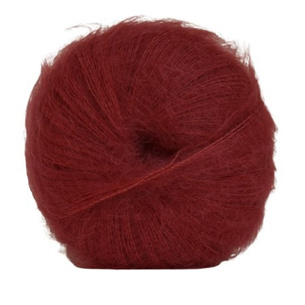 Hjertegarn Silk Kid Mohair Garn 1041 Hindbærrød Hjertegarn Silk Kid Mohair Garn 1041 Hindbærrød