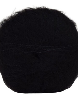 Hjertegarn Silk Kid Mohair Garn 1081 Sort