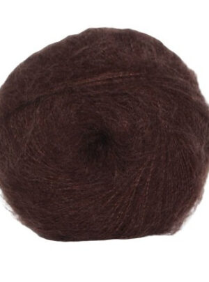 Hjertegarn Silk Kid Mohair Garn 1116 Brun