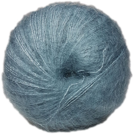 Hjertegarn Silk Kid Mohair Garn - fv 1076 Lys Aqua Hjertegarn Silk Kid Mohair Garn - fv 1076 Lys Aqua