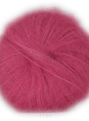 Hjertegarn Silk Kid Mohair Garn - fv 1106 Lys Pink