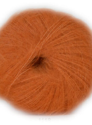Hjertegarn Silk Kid Mohair Garn - fv 1118 Orange