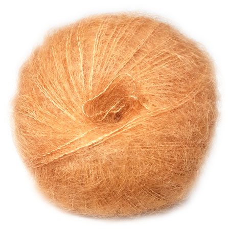 Hjertegarn Silk Kid Mohair Garn - fv 1157 Lys Okker Hjertegarn Silk Kid Mohair Garn - fv 1157 Lys Okker