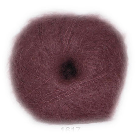 Hjertegarn Silk Kid Mohair Garn - fv 1617 Blommefarvet Hjertegarn Silk Kid Mohair Garn - fv 1617 Blommefarvet