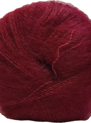 Hjertegarn Silk Kid Mohair Garn - fv 2252 Bordeaux Rød