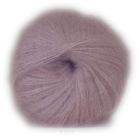 Hjertegarn Silk Kid Mohair Garn - fv 6995 Gammel Rosa Hjertegarn Silk Kid Mohair Garn - fv 6995 Gammel Rosa