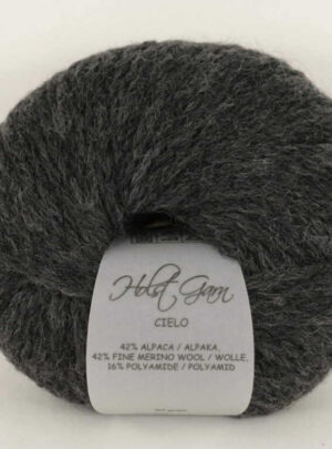 Holst Garn Cielo - 04 Coal, 42% Baby Alpaca/42% Superfine Merino/16% Polyamid, fra Holst Garn