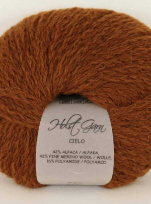 Holst Garn Cielo - 18 Toffee, 42% Baby Alpaca/42% Superfine Merino/16% Polyamid, fra Holst Garn