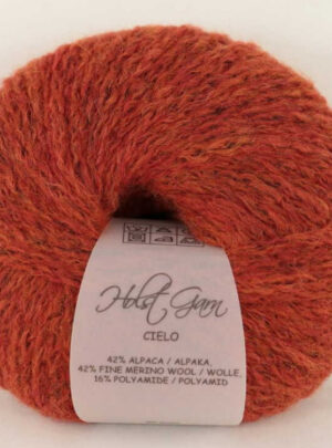 Holst Garn Cielo - 20 Rust, 42% Baby Alpaca/42% Superfine Merino/16% Polyamid, fra Holst Garn