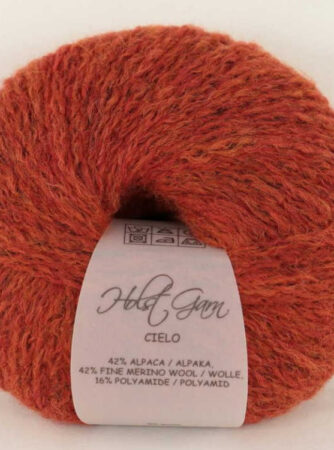 Holst Garn Cielo - 20 Rust, 42% Baby Alpaca/42% Superfine Merino/16% Polyamid, fra Holst Garn
