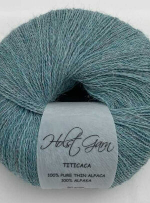 Holst Garn Titicaca - 13 Jade, 100% Tynd Alpaca, fra Holst Garn