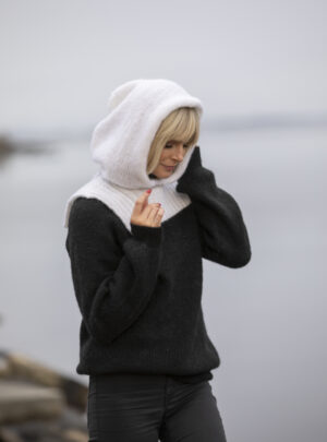 "Hood" Hætte - Viking Design 2034-2 Kit - Dame - Viking Alpaca Bris, fra Viking