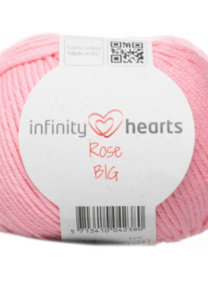 Infinity Hearts Rose Big Garn 05 Lyserød