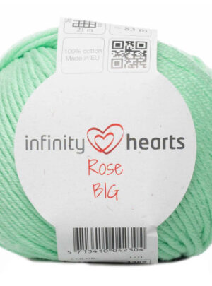 Infinity Hearts Rose Big Garn 140 Mintgrøn