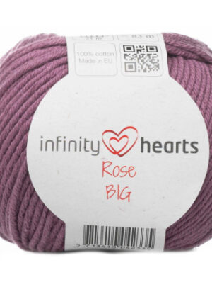 Infinity Hearts Rose Big Garn 78 Mørk Gammelrosa