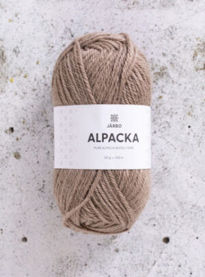 Järbo Alpaca Garn 306 Beige latte