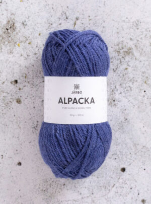 Järbo Alpaca Garn 309 Marine Blå
