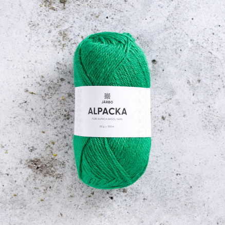 Järbo Alpaca Garn 312 Grøn Græs Järbo Alpaca Garn 312 Grøn Græs
