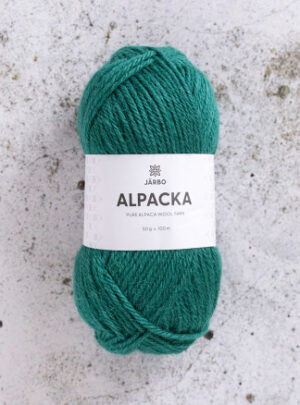 Järbo Alpaca Garn 316 Grøn Dynasti
