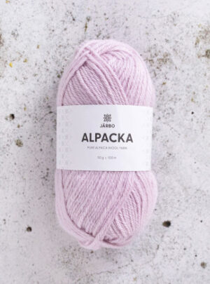 Järbo Alpaca Garn 320 Lyserød