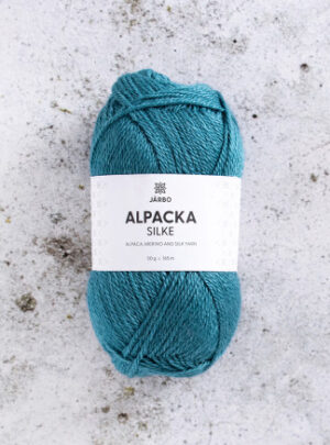 Järbo Alpaca Silke Garn 512 Petroleum