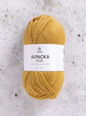 Järbo Alpaca Silke Garn 517 Guldbar