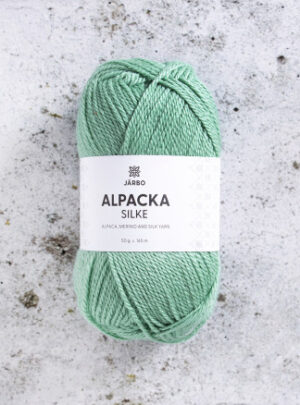 Järbo Alpaca Silke Garn 518 Mint Fryd